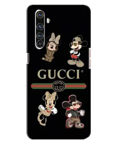 Чехол для Realme X50 Pro с картинкой «Gucci — герои Disney и монограмма» Чехол для Realme X50 Pro с картинкой «Gucci — герои Disney и монограмма»