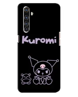 Чехол для Realme X50 Pro с картинкой «Kuromi — черный минимализм» Чехол для Realme X50 Pro с картинкой «Kuromi — черный минимализм»