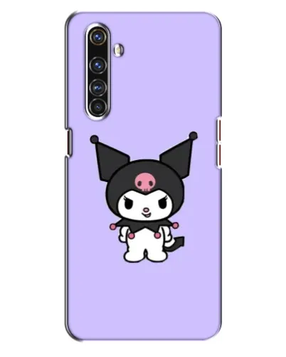 Чехол для Realme X50 Pro с картинкой «Kuromi — нежный фиолетовый»