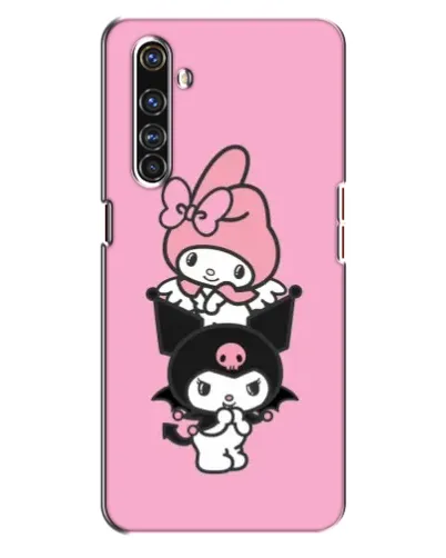 Чехол для Realme X50 Pro с картинкой «My Melody и Kuromi»