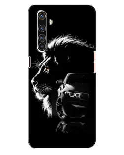 Чехол для Realme X50 Pro с картинкой «BMW и лев» Чехол для Realme X50 Pro с картинкой «BMW и лев»