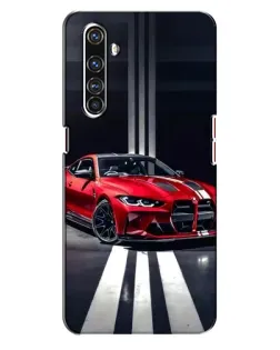 Чехол для Realme X50 Pro с картинкой «Красная BMW на дороге» Чехол для Realme X50 Pro с картинкой «Красная BMW на дороге»