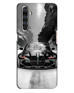 Чехол для Realme X50 Pro с картинкой «BMW — акварельный дрифт» Чехол для Realme X50 Pro с картинкой «BMW — акварельный дрифт»