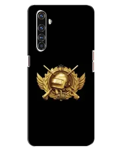 Чехол для Realme X50 Pro с картинкой «PUBG — оранжевый градиент»