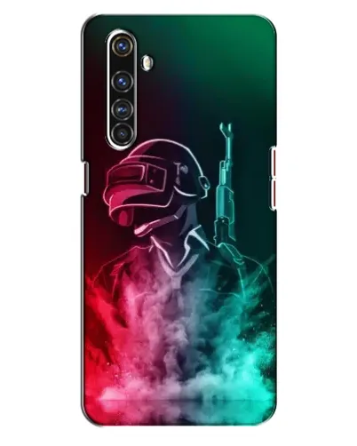 Чехол для Realme X50 Pro с картинкой «PUBG — огненный воин» Чехол для Realme X50 Pro с картинкой «PUBG — огненный воин»
