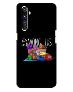 Чехол для Realme X50 Pro с картинкой «Логотип Among Us» Чехол для Realme X50 Pro с картинкой «Логотип Among Us»