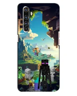 Чохол для Realme X50 Pro з картинкою «Ендермен у лісі»