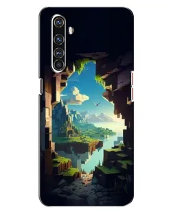 Чохол для Realme X50 Pro з картинкою «Вид з печери»