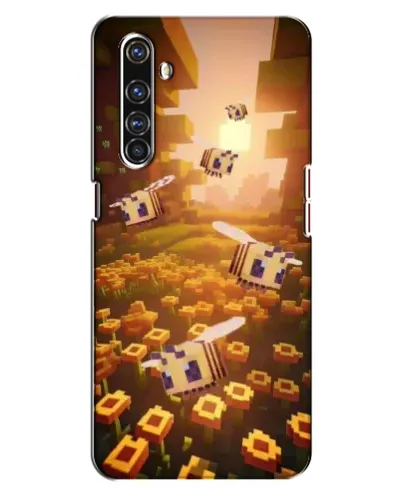 Чехол для Realme X50 Pro с картинкой «Поле подсолнухов»