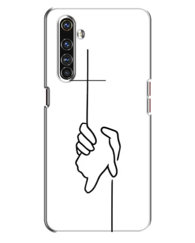 Чехол для Realme X50 Pro с картинкой «Рука держит»