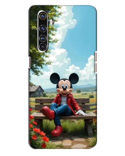 Чехол для Realme X50 Pro с картинкой «Микки на скамейке» Чехол для Realme X50 Pro с картинкой «Микки на скамейке»
