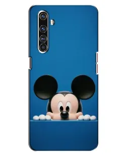 Чехол для Realme X50 Pro с картинкой «Микки выглядывает»