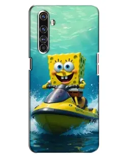 Чехол для Realme X50 Pro с картинкой «Спанч Боб на гидроцикле» Чехол для Realme X50 Pro с картинкой «Спанч Боб на гидроцикле»