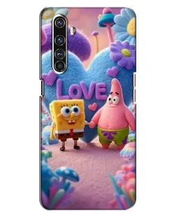 Чехол для Realme X50 Pro с картинкой «Губка Боб Патрик»