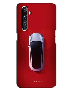 Чехол для Realme X50 Pro с картинкой «Tesla Top View» Чехол для Realme X50 Pro с картинкой «Tesla Top View»