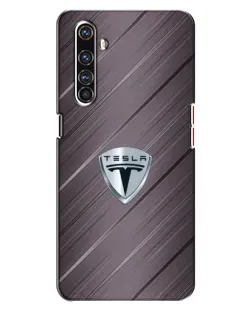 Чохол для Realme X50 Pro з картинкою «Металева текстура Tesla» Чохол для Realme X50 Pro з картинкою «Металева текстура Tesla»