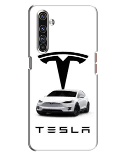 Чохол для Realme X50 Pro з картинкою «Tesla White Style» Чохол для Realme X50 Pro з картинкою «Tesla White Style»