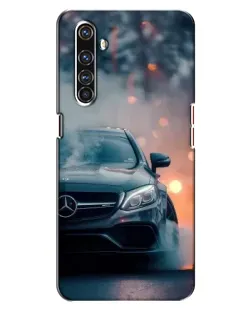 Чехол для Realme X50 Pro с картинкой «Mercedes — ночной город» Чехол для Realme X50 Pro с картинкой «Mercedes — ночной город»
