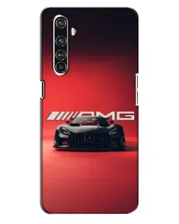 Чехол для Realme X50 Pro с картинкой «Mercedes AMG — красная линия»