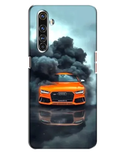 Чехол для Realme X50 Pro с картинкой «Audi в облаках дыма» Чехол для Realme X50 Pro с картинкой «Audi в облаках дыма»
