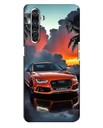 Чехол для Realme X50 Pro с картинкой «Audi — закат» Чехол для Realme X50 Pro с картинкой «Audi — закат»