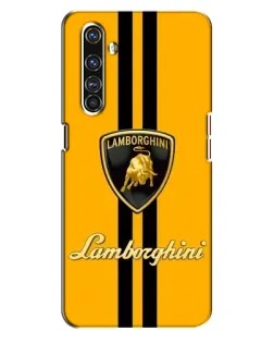 Чехол для Realme X50 Pro с картинкой «Lamborghini Stripe желтый» Чехол для Realme X50 Pro с картинкой «Lamborghini Stripe желтый»