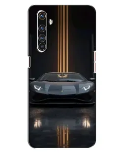 Чехол для Realme X50 Pro с картинкой «Lamborghini золотые линии» Чехол для Realme X50 Pro с картинкой «Lamborghini золотые линии»