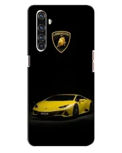 Чехол для Realme X50 Pro с картинкой «Lamborghini желтый акцент» Чехол для Realme X50 Pro с картинкой «Lamborghini желтый акцент»
