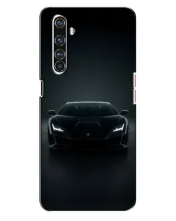 Чехол для Realme X50 Pro с картинкой «Черный Lamborghini Aventador» Чехол для Realme X50 Pro с картинкой «Черный Lamborghini Aventador»