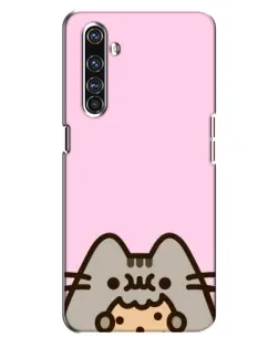 Чехол для Realme X50 Pro с картинкой «Pusheen и печенье» Чехол для Realme X50 Pro с картинкой «Pusheen и печенье»
