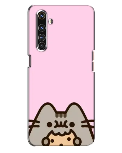 Чехол для Realme X50 Pro с картинкой «Pusheen и печенье» Чехол для Realme X50 Pro с картинкой «Pusheen и печенье»