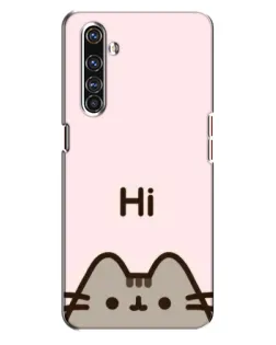 Чохол для Realme X50 Pro з картинкою «Пушин каже Hi»