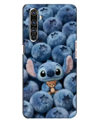 Чехол для Realme X50 Pro с картинкой «Стич и голубика» Чехол для Realme X50 Pro с картинкой «Стич и голубика»