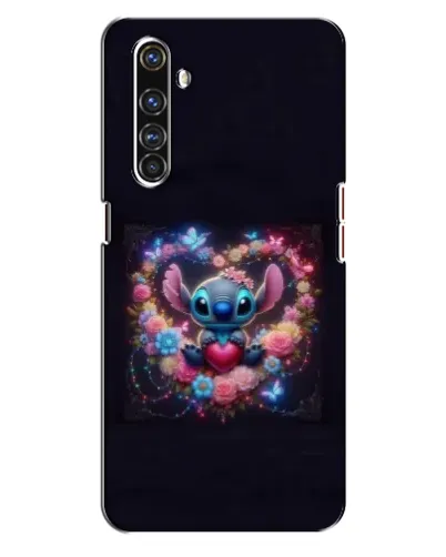 Чехол для Realme X50 Pro с картинкой «Stitch в цветах» Чехол для Realme X50 Pro с картинкой «Stitch в цветах»