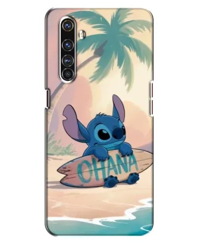 Чехол для Realme X50 Pro с картинкой «Стич на серфе» Чехол для Realme X50 Pro с картинкой «Стич на серфе»