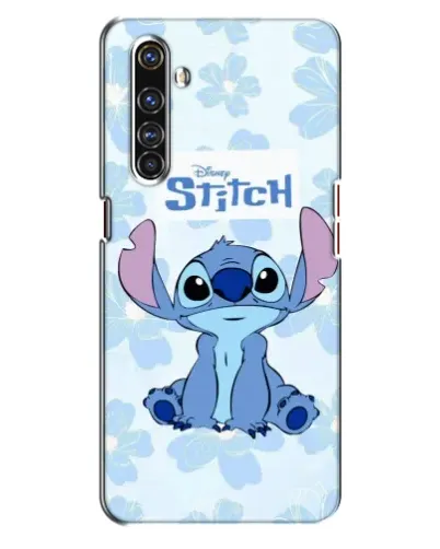 Чехол для Realme X50 Pro с картинкой «Stitch среди цветов» Чехол для Realme X50 Pro с картинкой «Stitch среди цветов»