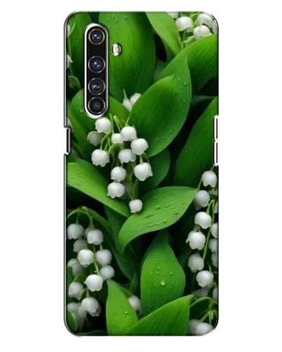 Чехол для Realme X50 Pro с картинкой «Ландыши в зелени»