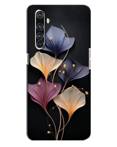 Чехол для Realme X50 Pro с картинкой «Лиловые цветы грации»