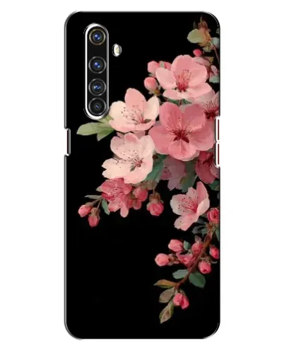 Чехол для Realme X50 Pro с картинкой «Розовая ветка сакуры»