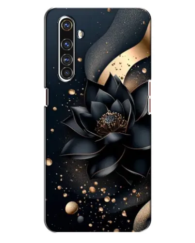 Чехол для Realme X50 Pro с картинкой «Черный лотос»