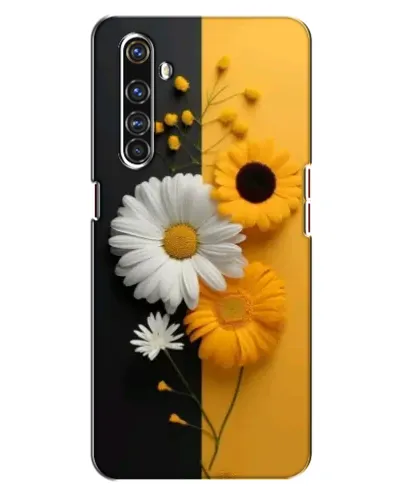 Чехол для Realme X50 Pro с картинкой «Подсолнух и ромашка»