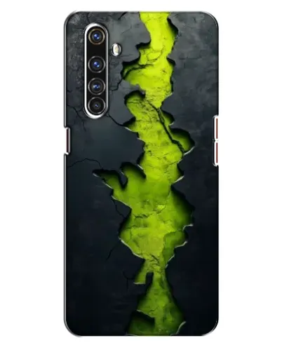 Чехол для Realme X50 Pro с картинкой «Салатовый разлом скалы» Чехол для Realme X50 Pro с картинкой «Салатовый разлом скалы»