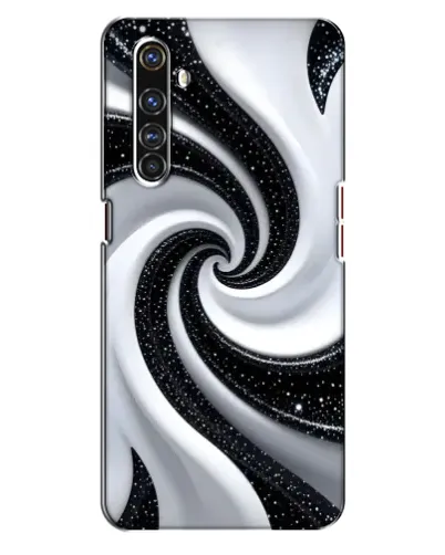 Чехол для Realme X50 Pro с картинкой «Черно-белая спираль» Чехол для Realme X50 Pro с картинкой «Черно-белая спираль»