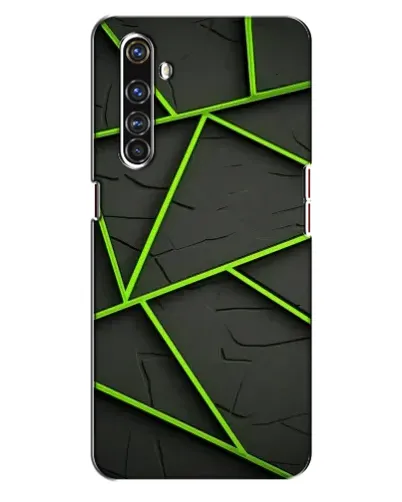 Чехол для Realme X50 Pro с картинкой «Зеленые геометрические линии» Чехол для Realme X50 Pro с картинкой «Зеленые геометрические линии»