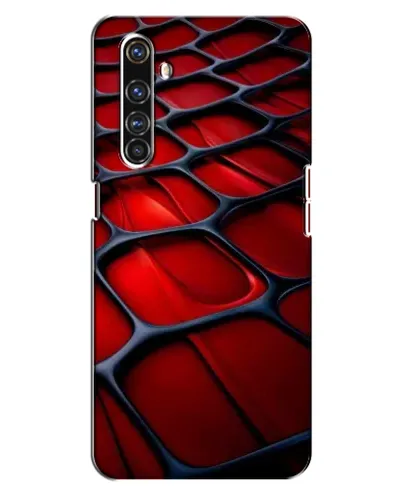 Чехол для Realme X50 Pro с картинкой «Красная глянцевая сетка» Чехол для Realme X50 Pro с картинкой «Красная глянцевая сетка»