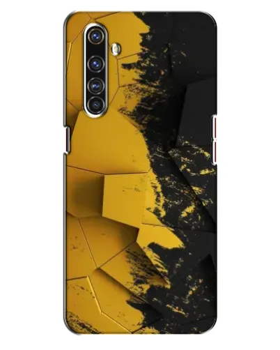 Чехол для Realme X50 Pro с картинкой «Золотые осколки геометрии» Чехол для Realme X50 Pro с картинкой «Золотые осколки геометрии»