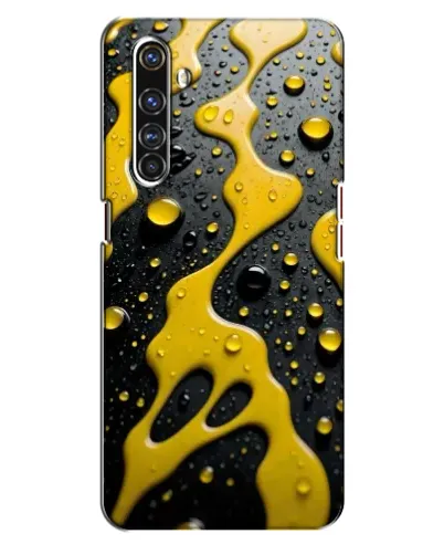 Чехол для Realme X50 Pro с картинкой «Жидкое желтое золото» Чехол для Realme X50 Pro с картинкой «Жидкое желтое золото»