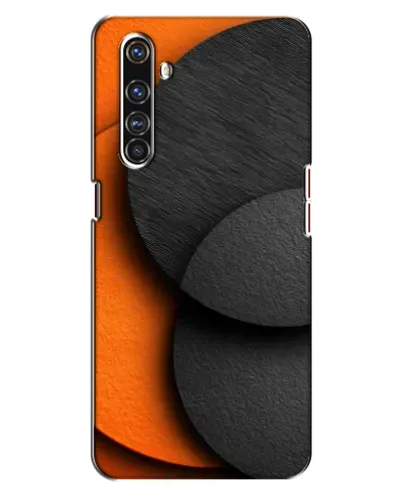 Чехол для Realme X50 Pro с картинкой «Геометрия оранжевых кругов» Чехол для Realme X50 Pro с картинкой «Геометрия оранжевых кругов»