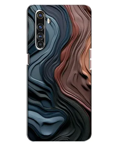 Чехол для Realme X50 Pro с картинкой «Цветные волны каньона» Чехол для Realme X50 Pro с картинкой «Цветные волны каньона»