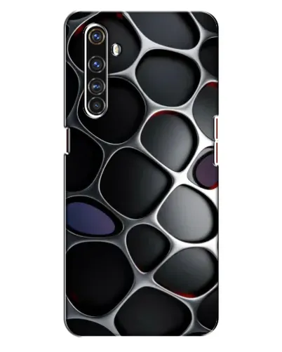 Чехол для Realme X50 Pro с картинкой «Объемная темная решетка» Чехол для Realme X50 Pro с картинкой «Объемная темная решетка»